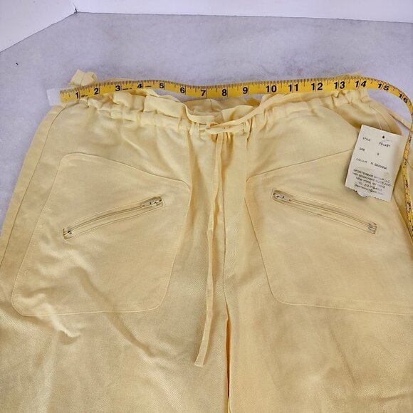 Sherry Taylor Collection Women (Banana) Yellow Drawstring Capri Size Small (NWT) - Picture 3 of 8